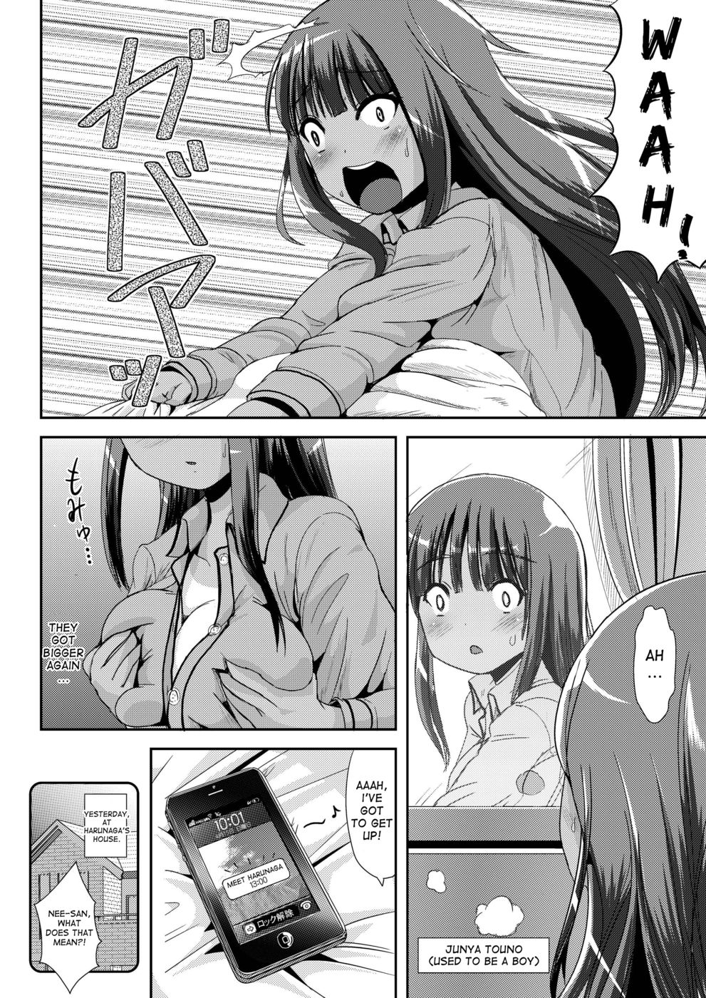 Hentai Manga Comic-Asa Onna Ore to Futanarikko Ojousama-Chapter 3-4